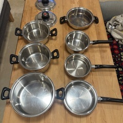 CLADEX Natural Ware　高級ステンレス鍋セットの画像