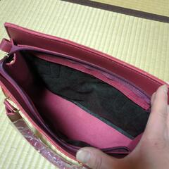 【新品】バック　赤の画像