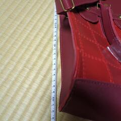 【新品】バック　赤の画像