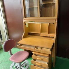 決まり！良品★学習机　パソコンデスクの画像
