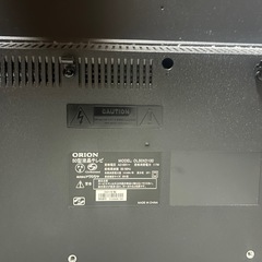 テレビ　50型　オリオン　OL50XD100の画像