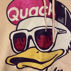 B ONE SOUL✨Quackキャラクター✨プリントパーカー✨の画像