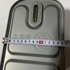 ファンヒーター専用シルバー石油タンク④の画像