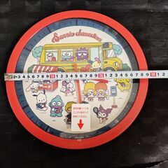 サンリオ一等くじ壁掛け時計🕑️【美品です💡(未使用品？かどうかは不明)】🌼当方必要ないため2/28(金)までに問合せなし→処分🌼の画像