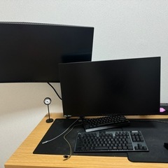 Alienware ゲーミングディスプレイ2枚