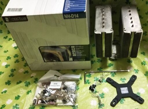 【自作PCパーツセット】Noctua NH-D14(ジャンク扱)/Thermaltake 500W