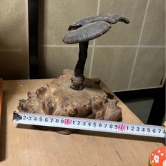 置き物（キノコ）の画像