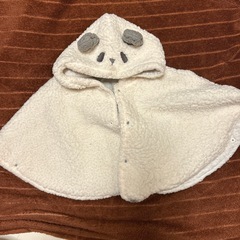 ベビーポンチョ　パンダ　afternoon tea 