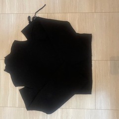 ⑦肩見せリボンニット