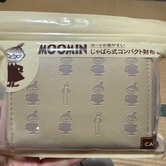 ◎◉MOOMIN じゃばら式コンパクト財布 BOOK CAMEL◉◎