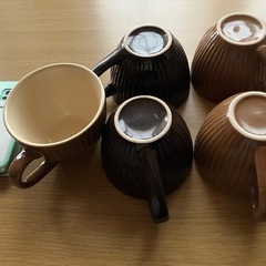 珈琲カップ五点(差し上げます