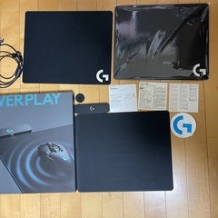 ロジクール ゲーミングマウスパッド ワイヤレス充電の画像