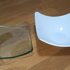 スクエアのプレート2枚セット　新品未使用