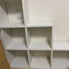 ホワイトシェルフ&チェストの画像