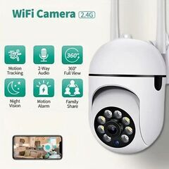 WiFi IPカラーナイトビジョン動体検知防犯カメラ音声双方向