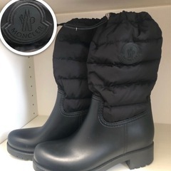 モンクレール　MONCLER ダウンブーツ　レインブーツ　35 ...