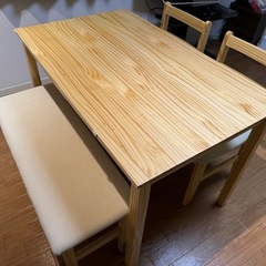 LOWYA ダイニングテーブル4人用