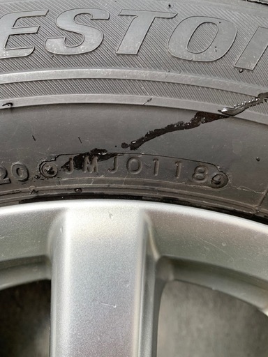 205/60/R16 ブリジストンスタッドレスタイヤ+アルミホイール