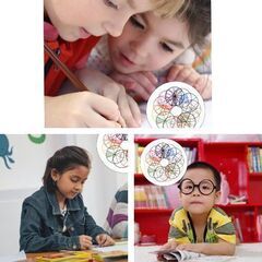 分数/学習用円型シート12枚セット（新品）の画像