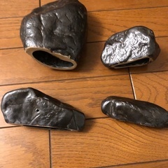 水槽　装飾　石型　4点セットの画像