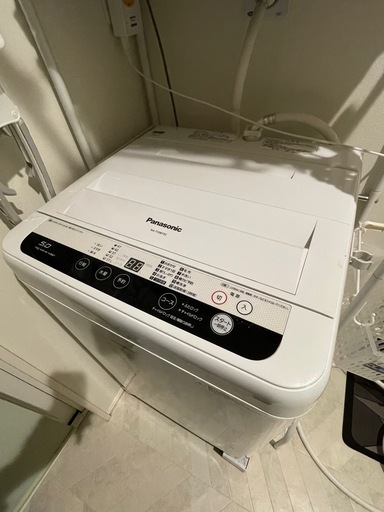 【受渡決定】5kg パナソニック　洗濯機　実働品
