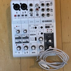 YAMAHAのオーディオインターフェースAG06の画像