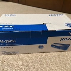 Brother 純正 TN-390BK,C ブラック シアントナーカートリッジ　新品未使用 の画像