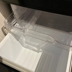 冷蔵庫 MITSUBISHI 2020年製146L  黒 ブラック 三菱 右開きの画像