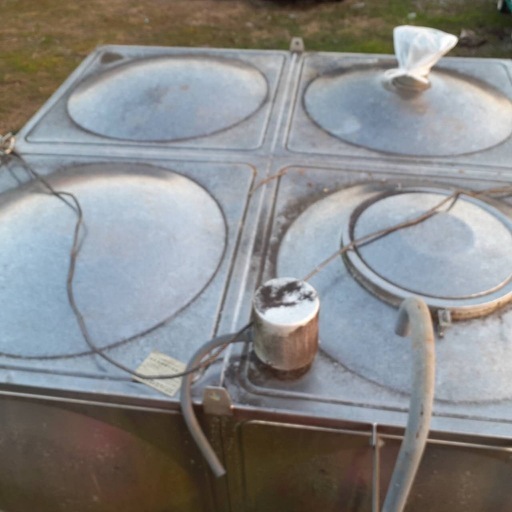 軟水タンク 8m³ ステンレス製 軟水タンク 8m³ ステンレス製