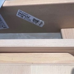 【譲渡決定 】IKEA EKEDALEN(エーケダーレン)伸長式ダイニングテーブルとチェア2脚セットの画像
