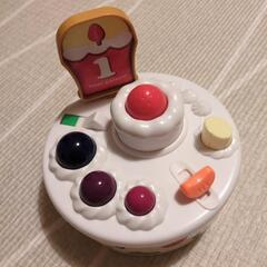 おもちゃ 2023年使用　消毒済　誕生日ケーキのおもちゃ付きの画像