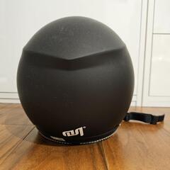 マルシン Marushin バイク ヘルメット ジェット SAFIT MS-340 マットブラック Mサイズ (57~58cm)の画像