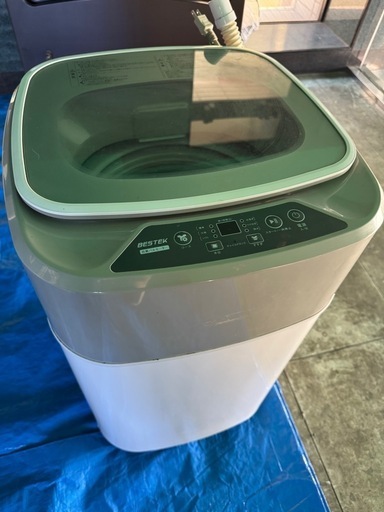 【取引完了】ベスティック コンパクト全自動洗濯機　3.8kg