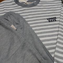 ロゴスデイズ　LOGOSDAYS　スウェット上下　長袖ルームウェ...