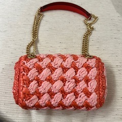 kate spade 編み込みショルダーバッグの画像