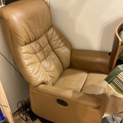 大塚家具　ルージア　リクライニング1人用ソファ[ジャンク］の画像