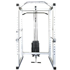 パワーラック（Wild fit）筋トレ　ベンチプレスやスクワット可　ラットプルダウン付き　激安の画像