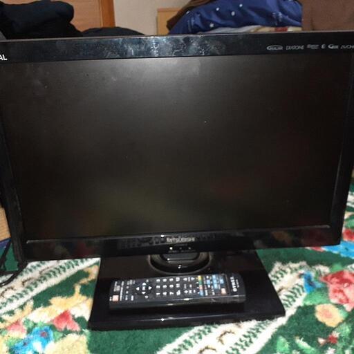 MITSUBISHI首降り22型テレビ美品‼️
