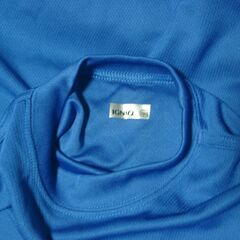 ③ スポーツシャツ 130サイズ（青）の画像