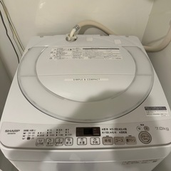 SHARP全自動洗濯機