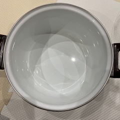 ローズファンタジー ホーロー両手鍋20cmの画像
