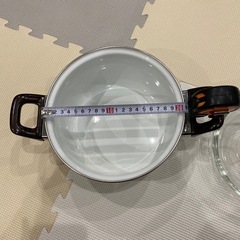ローズファンタジー ホーロー両手鍋20cmの画像