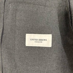 【UNITED ARROWS】美品/メンズジャケット/ストライプ模様/Lサイズの画像