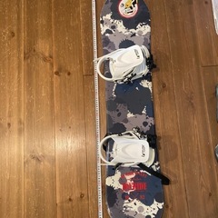 子供スノーボード110cmビンディング付ブーツグローブ
おまけ の画像