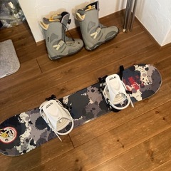 子供スノーボード110cmビンディング付ブーツグローブ
おまけ 