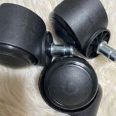 オフィスチェアゴムキャスターホイール5個セット（12/9購入：未...