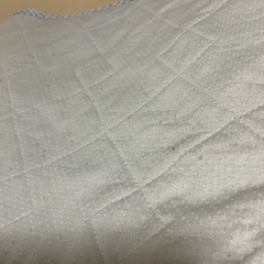 ☺️ 敷パッド　S 97✖️196cm   水色縁は孔子柄の画像
