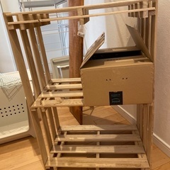 自作棚　スノコ使用
