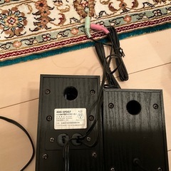 木製2chスピーカーの画像