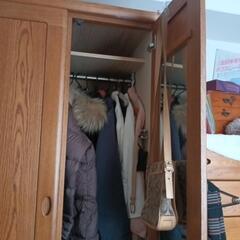 引越しのため急募☆タンス高さ180センチ×奥行き67センチ×横98センチくらい☆中身は含まれません☆運び出してくれる方の画像